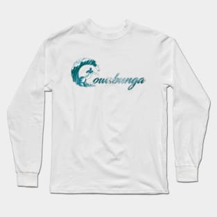 Cowabunga surfing design. Long Sleeve T-Shirt